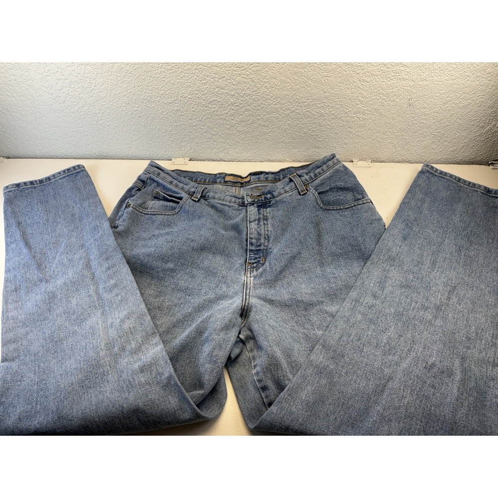(276) Just My Size JMS Women's Plus Size Jeans Light Wash High Rise Straight Leg